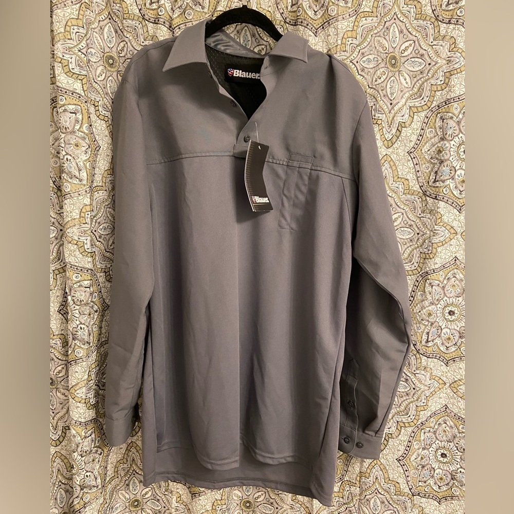 Blauer Long Sleeve Polyester Armorskin Base Shirts Mens (L) (Brand New)